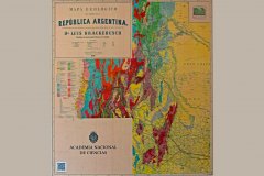 Primer Mapa Geológico elaborado por L. Brackebusch
